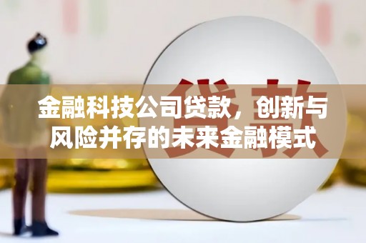 浑源金融科技公司贷款，创新与风险并存的未来金融模式