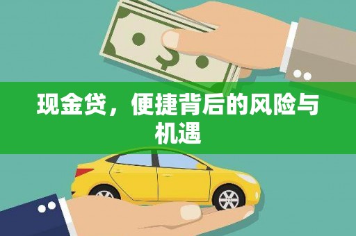 浑源现金贷，便捷背后的风险与机遇