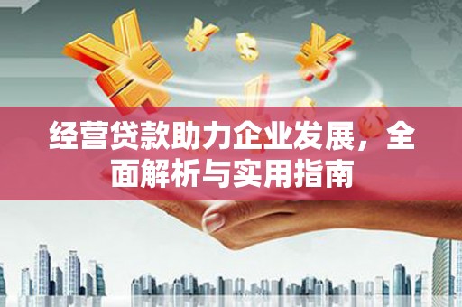 浑源经营贷款助力企业发展，全面解析与实用指南