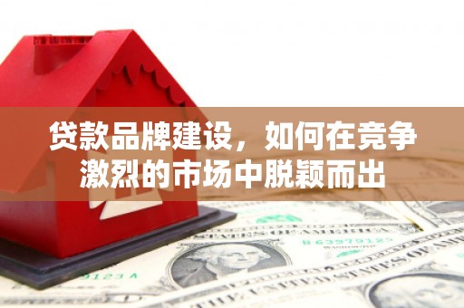 浑源贷款品牌建设，如何在竞争激烈的市场中脱颖而出