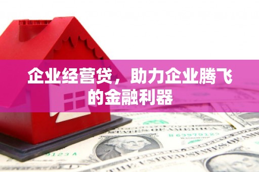 浑源企业经营贷，助力企业腾飞的金融利器