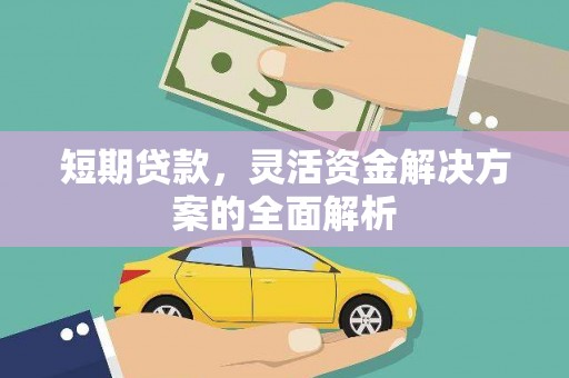 浑源短期贷款，灵活资金解决方案的全面解析