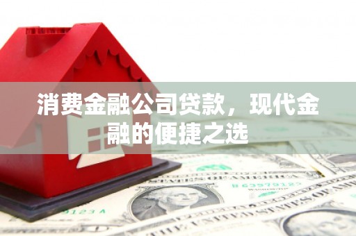浑源消费金融公司贷款，现代金融的便捷之选