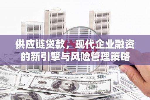 浑源供应链贷款，现代企业融资的新引擎与风险管理策略