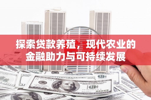 浑源探索贷款养殖，现代农业的金融助力与可持续发展