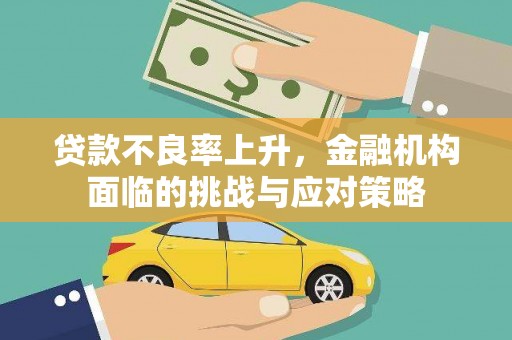 浑源贷款不良率上升，金融机构面临的挑战与应对策略