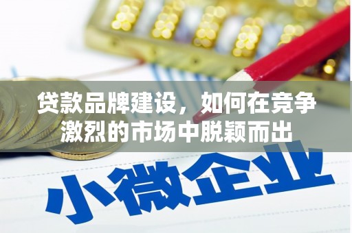 浑源贷款品牌建设，如何在竞争激烈的市场中脱颖而出