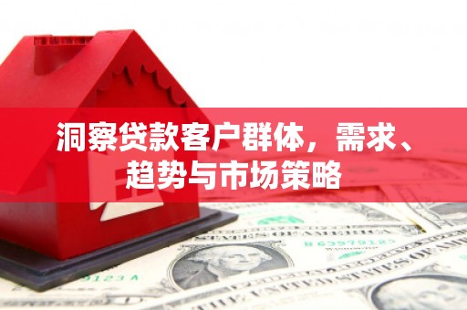 浑源洞察贷款客户群体，需求、趋势与市场策略