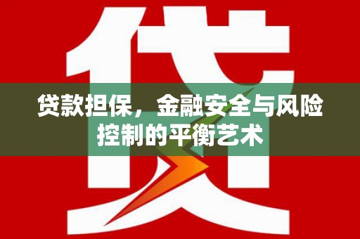 浑源贷款担保，金融安全与风险控制的平衡艺术