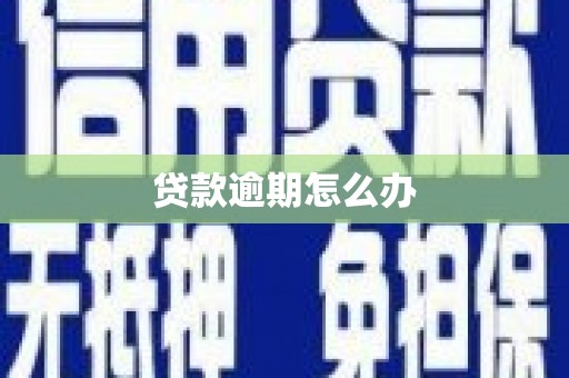浑源贷款逾期怎么办
