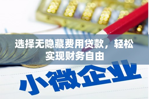 浑源选择无隐藏费用贷款，轻松实现财务自由
