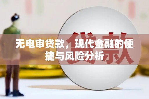 浑源无电审贷款，现代金融的便捷与风险分析
