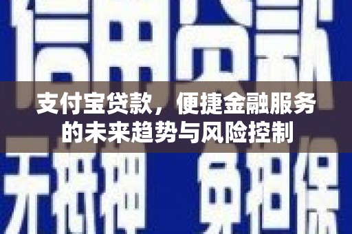 浑源支付宝贷款，便捷金融服务的未来趋势与风险控制
