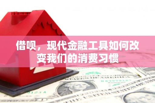 浑源借呗，现代金融工具如何改变我们的消费习惯