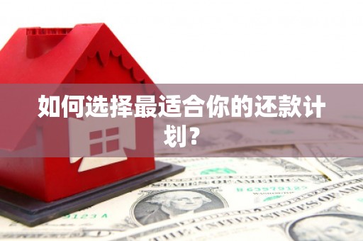 浑源如何选择最适合你的还款计划？