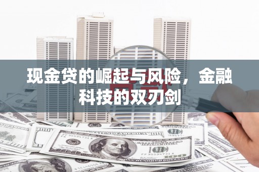 浑源现金贷的崛起与风险，金融科技的双刃剑