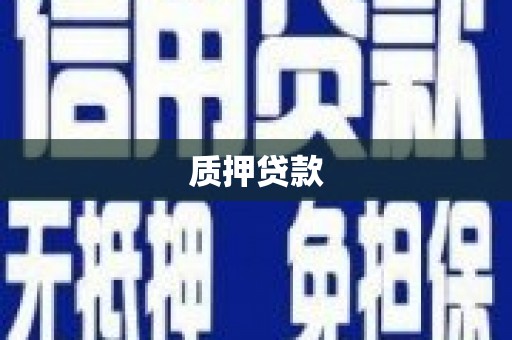 浑源质押贷款