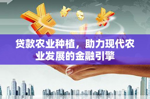 浑源贷款农业种植，助力现代农业发展的金融引擎