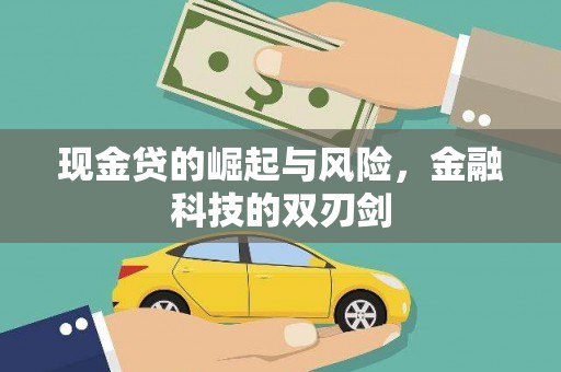 浑源现金贷的崛起与风险，金融科技的双刃剑
