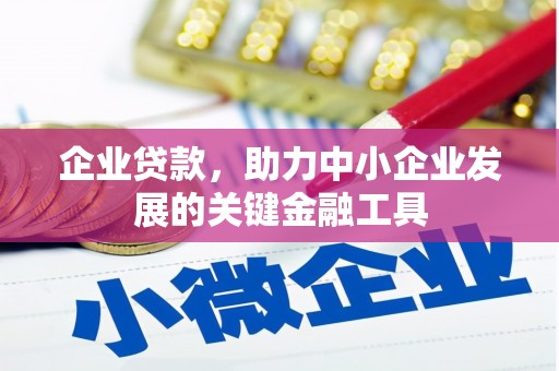 浑源企业贷款，助力中小企业发展的关键金融工具