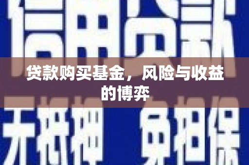 浑源贷款购买基金，风险与收益的博弈
