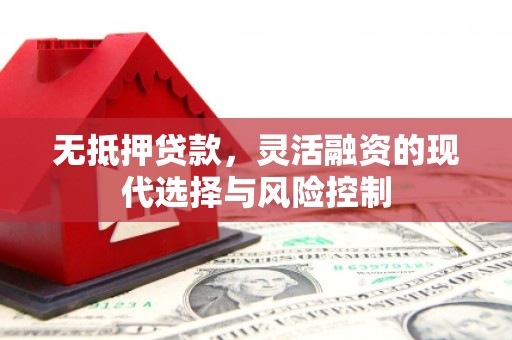 浑源无抵押贷款，灵活融资的现代选择与风险控制