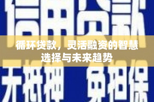 浑源循环贷款，灵活融资的智慧选择与未来趋势