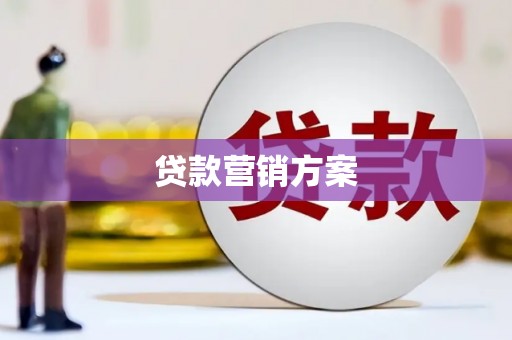 浑源贷款营销方案