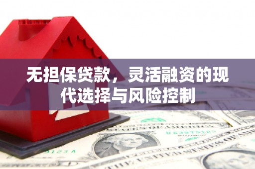 浑源无担保贷款，灵活融资的现代选择与风险控制