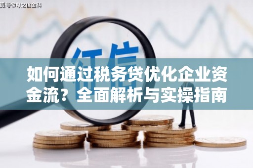 浑源如何通过税务贷优化企业资金流？全面解析与实操指南