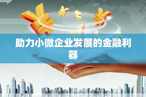 浑源助力小微企业发展的金融利器