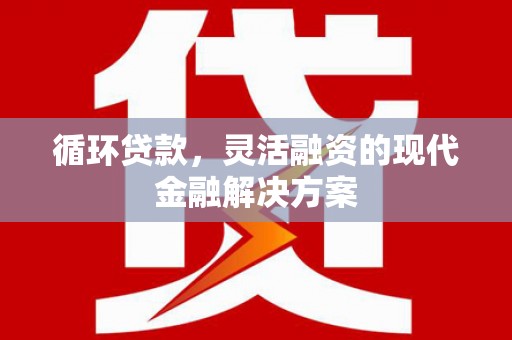 浑源循环贷款，灵活融资的现代金融解决方案
