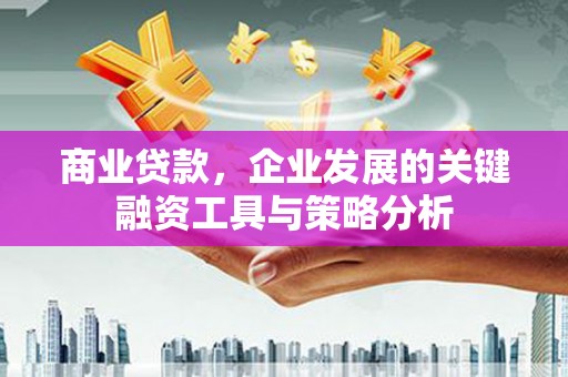 浑源商业贷款，企业发展的关键融资工具与策略分析