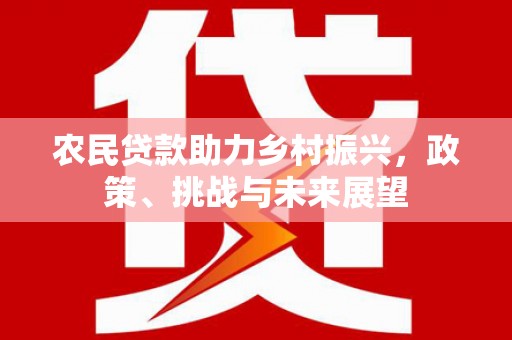 浑源农民贷款助力乡村振兴，政策、挑战与未来展望