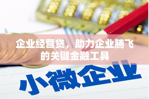 浑源企业经营贷，助力企业腾飞的关键金融工具
