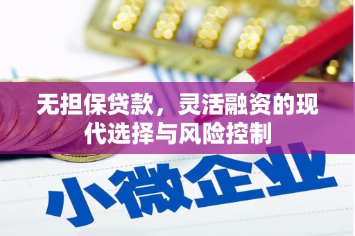 浑源无担保贷款，灵活融资的现代选择与风险控制