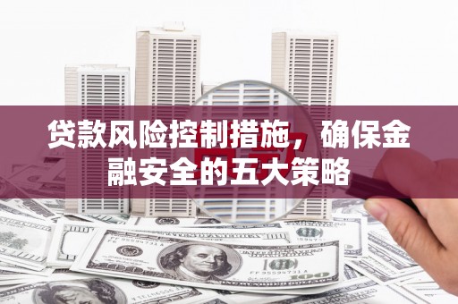 浑源贷款风险控制措施，确保金融安全的五大策略