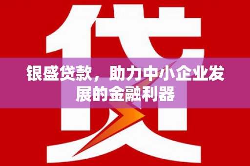 浑源银盛贷款，助力中小企业发展的金融利器