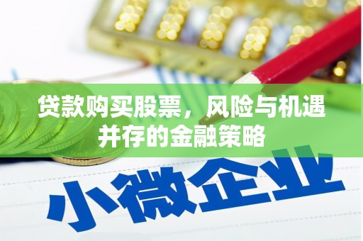 浑源贷款购买股票，风险与机遇并存的金融策略