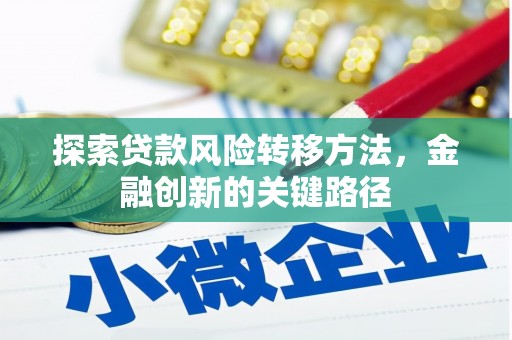 浑源探索贷款风险转移方法，金融创新的关键路径