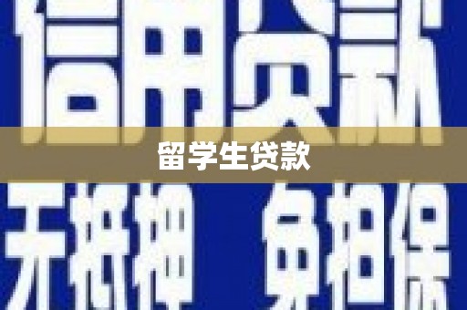 浑源留学生贷款