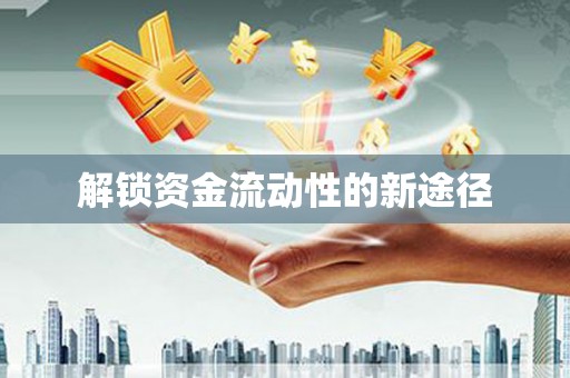 浑源解锁资金流动性的新途径